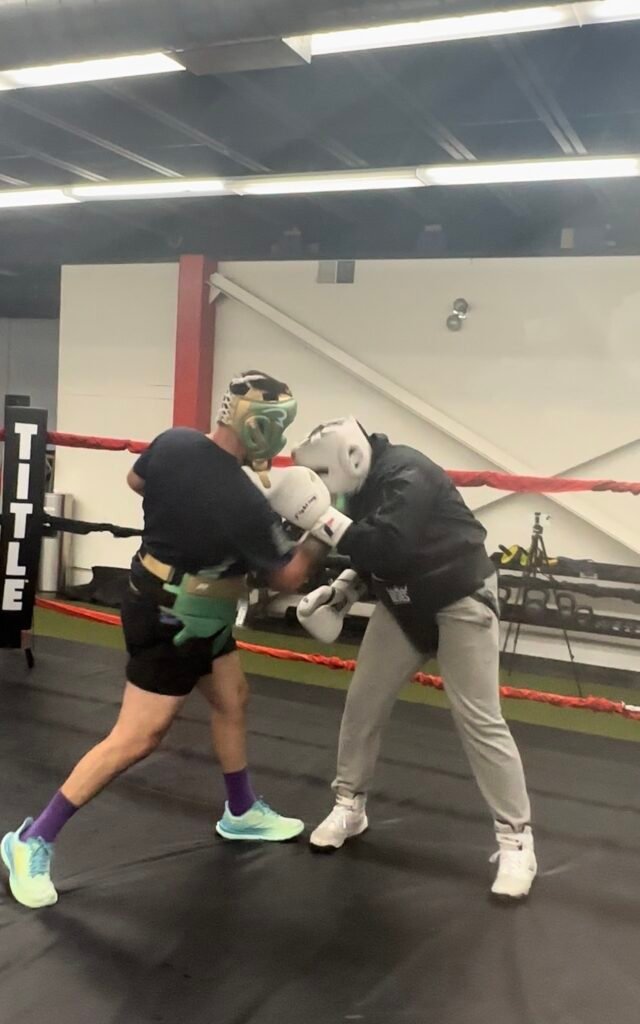 Sparring · yakın mesafe çalışması