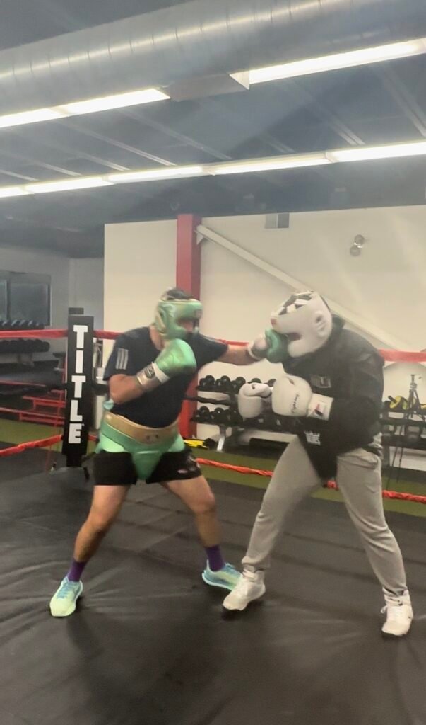Sparring · jab