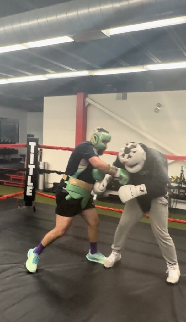 Sparring · gövdeye çalışma