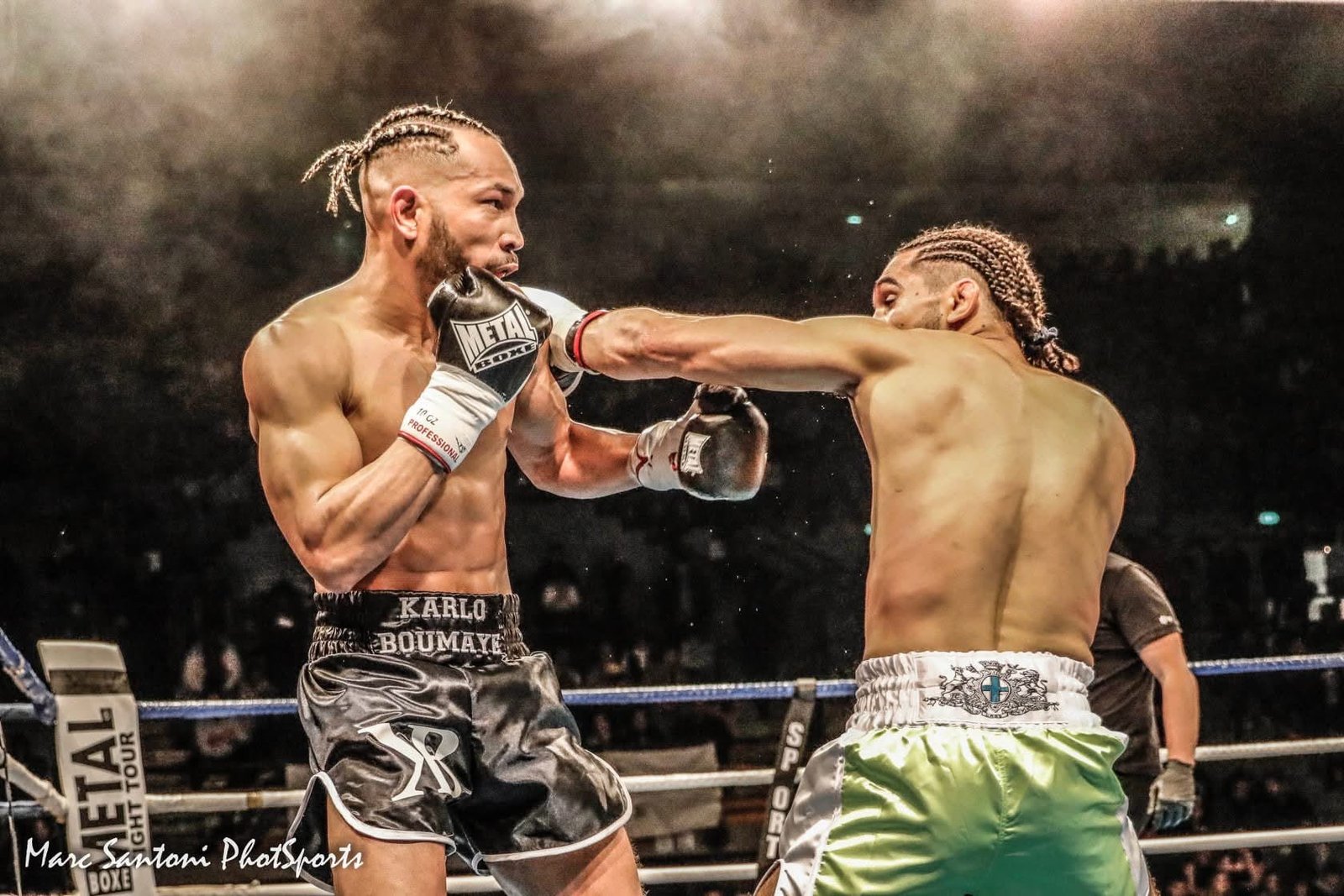 Geisym Derouche · action sur le ring