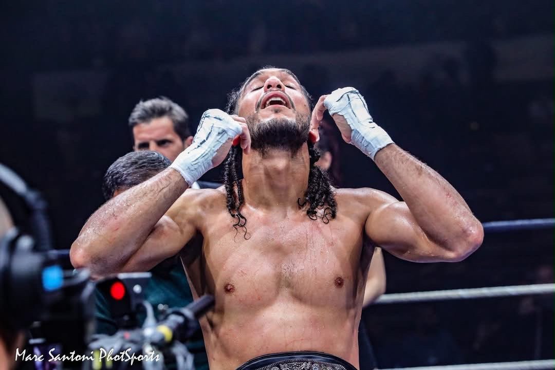 Geisym Derouche · émotion sur le ring